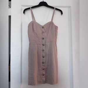 Wilfred Soft Pink Button-Front Dress